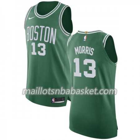 Maillot Homme Boston Celtics Marcus Morris 13 Nike 2017-18 Vert Swingman